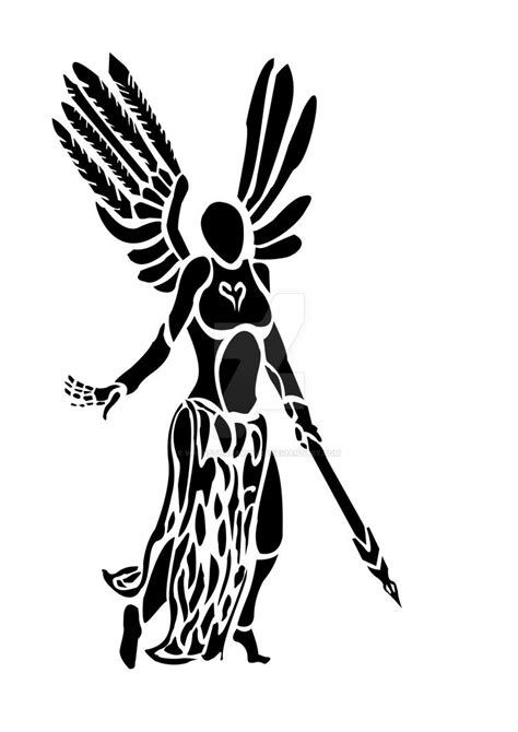 Tribal Angel 16 By Wrensthavaviovus On Deviantart