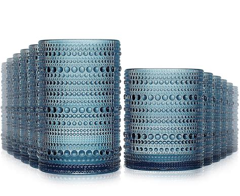 Amazon Lvtrupc Vintage Hobnail Drinking Glasses Set Of Oz