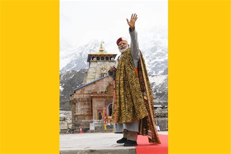 In Pictures PM Modi At Kedarnath Meditation Cave The Statesman