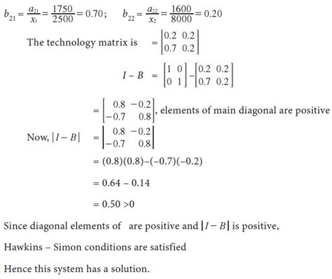 Input Output Analysis Definition Formula Solved Example Problems Exercise Mathematics