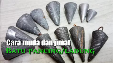 Cara Membuat Batu Pancing Ladung Mudah Dan Jimat V23 YouTube