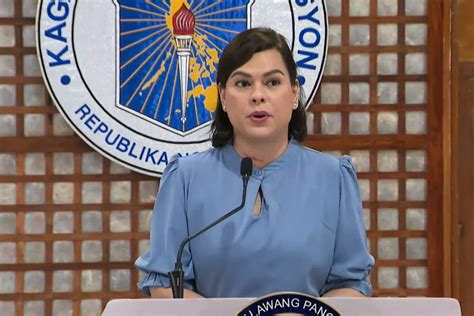 Sara Duterte Resigns As Deped Secretary Focuses On Vice Presidential