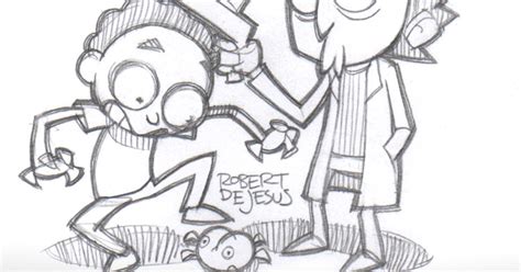 Art Of Robert De Jesus Chibi Rick And Morty