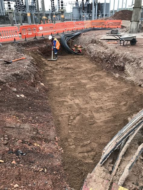 Cable Trough Grangemouth Substation Mcs