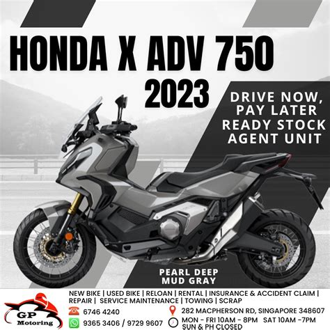 Honda X Adv 750 2023 Brand New Bike Ready Stock Agent Unit