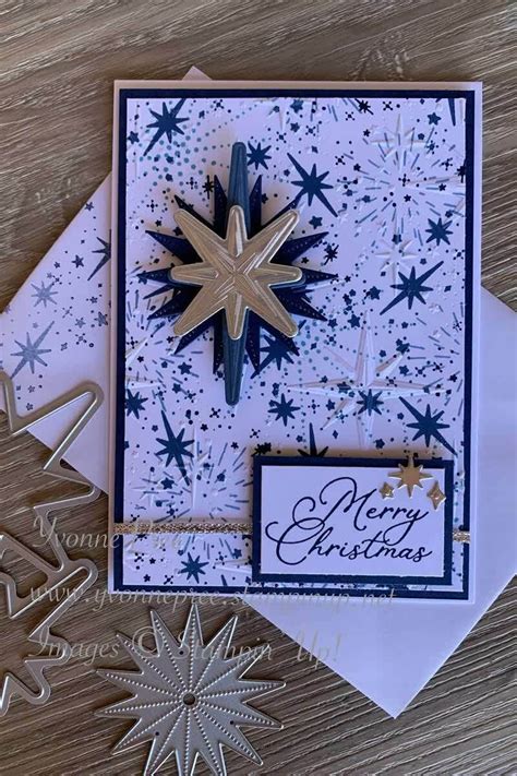 Stars At Night Bundle By Stampin Up Christmas Card In 2024 Stamped