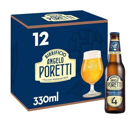 Birrificio Angelo Poretti Lager Beer 12x330ml Online Cash And Carry