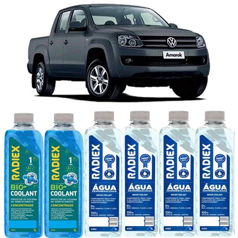 Kit Aditivo Radiador Bio Coolant Concentrado Azul Agua