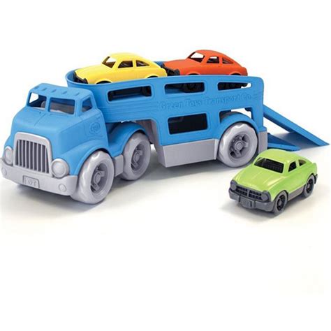 Car Carrier Toy Truck - Toy Trucks Ireland - Eco-Friendly Toys - Kidiko.ie