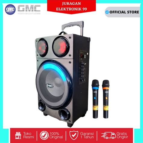 Jual Speaker Gmc L Speaker Portabel Ampli Meeting Bluetooth Inch