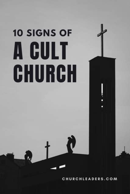 Signs of a Cult Church: When Your Church Is More About You Than Jesus