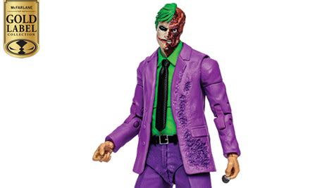 Two Face The Dark Knight Trilogy Jokerized Gold Label