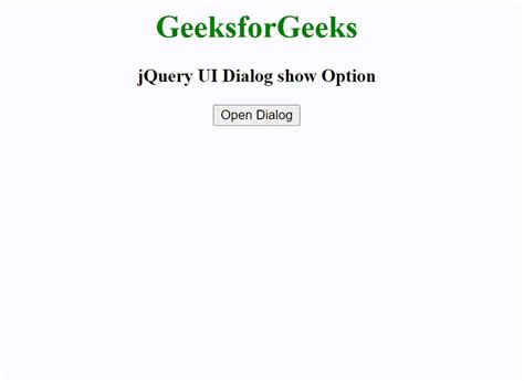 Jquery Ui Dialog Show用法及代码示例 纯净天空