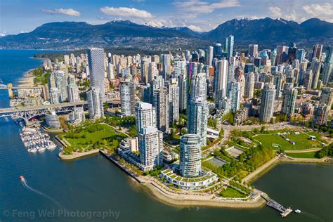 Aerial View Of Downtown Vancouver British Columbia Canad Flickr