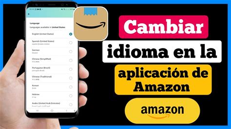 Cómo cambiar el idioma en la aplicación de Amazon 2025 YouTube