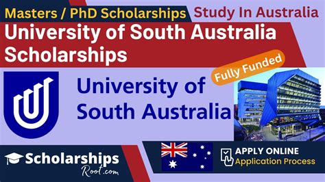 University of South Australia Scholarships 2025 (Fully Funded ...