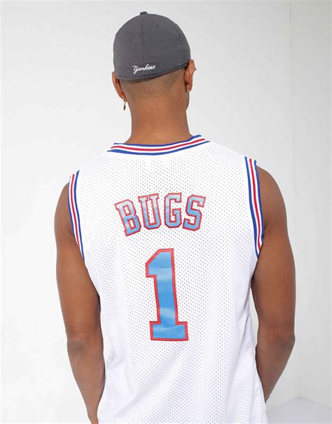 Bugs Bunny #1 Space Jam Tune Squad Basketball Jersey - 99Jersey ...