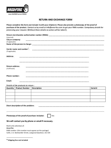 Fillable Online NYP Return Form Pdf Returns And Exchange Form RA