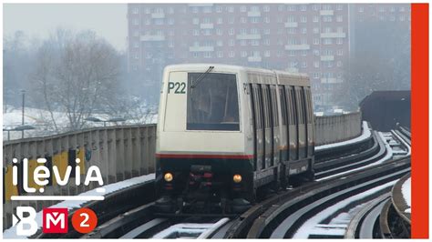 4K ILÉVIA Quelques VAL 206 sur la ligne 2 du métro Lillois