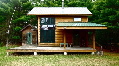 Diy Hand Built Off Grid Tiny Cabin