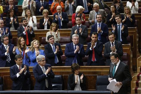 La Moncloa 31052018 Rajoy Asiste Al Debate De La Moción De Censura