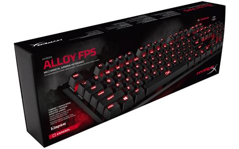 Teclado Mecanico Hyperx Alloy Fps Cherry Mx Red Fusionstore Inform Tica