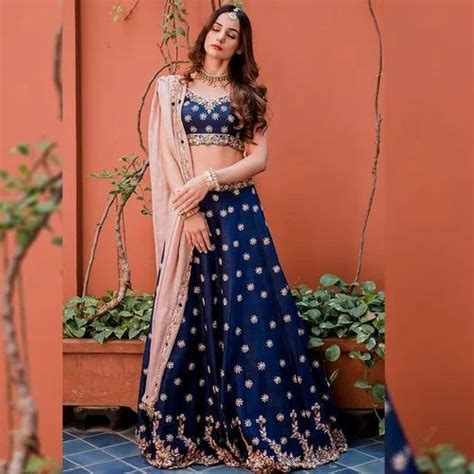 Nevi Blue Colour Attractive Party Wear Lehenga Choli Lc86 At Rs 2699 Surat Id 26057901762