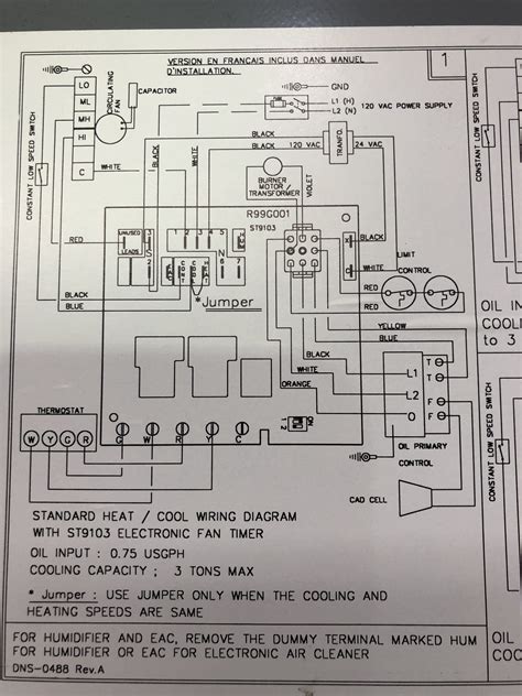 Wiring Diagram For Oil Furnace Wiring Draw