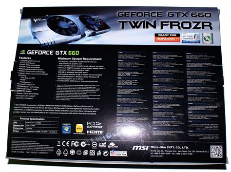 Msi Geforce Gtx 660 Twin Frozr 2gb Oc Video Card Review Tweaktown