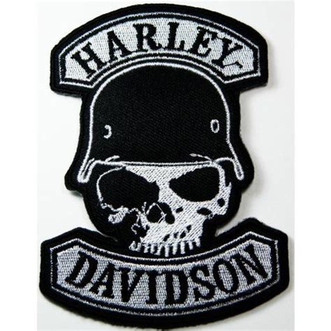 Harley Davidson Patches Motorcycle Biker Embroidered Iron On Patch