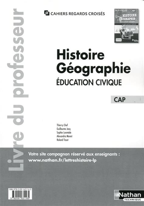 Amazon Co Jp Histoire G Ographie Education Civique Cap