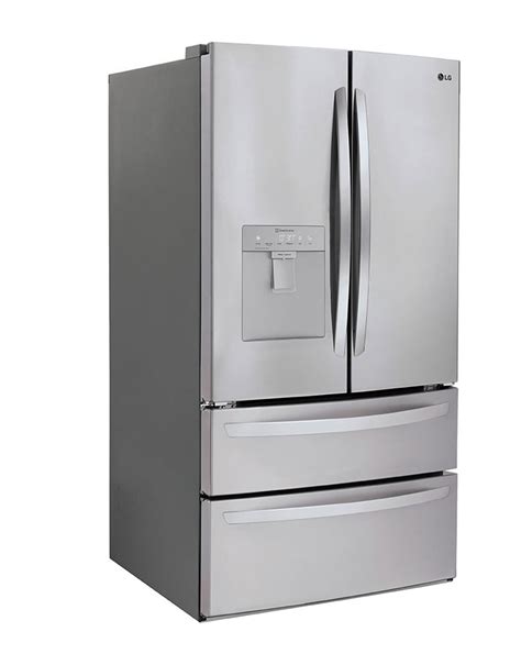 Lg 29 Cu Ft French Door Refrigerator With Slim Design Water Dispenser