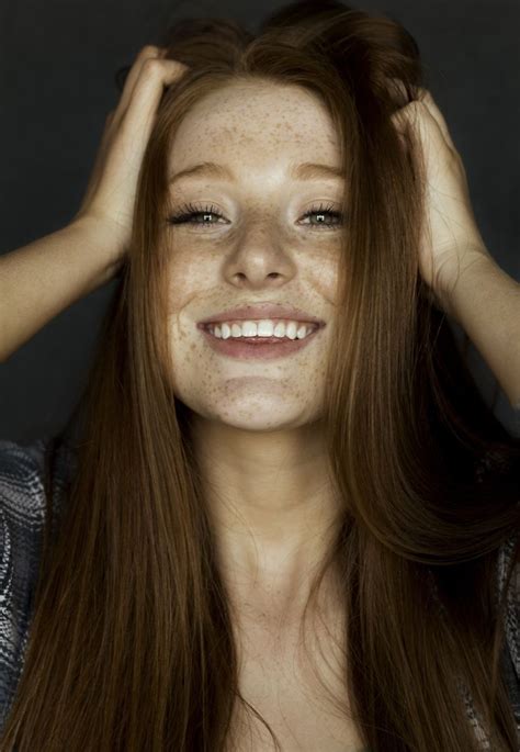 M Madeline Ford Women With Freckles Freckles Girl Ford Fire Hair