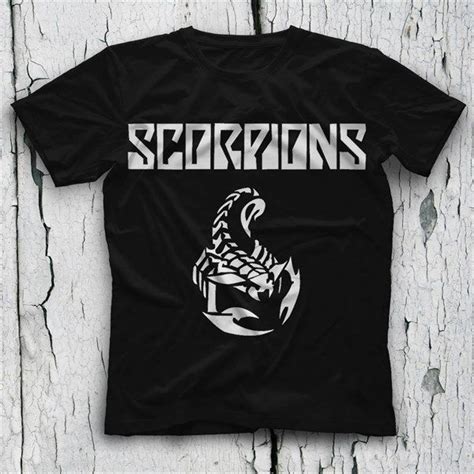 Scorpions Black Unisex T Shirt Tees Shirts Metal T Shirts Tee