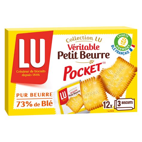 Biscuits Lu Petit Beurre Véritable 12 Sachets 300g Swidis