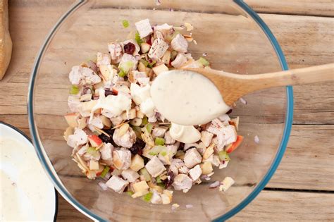 Chicken Salad With Apples And Cranberries Recipe