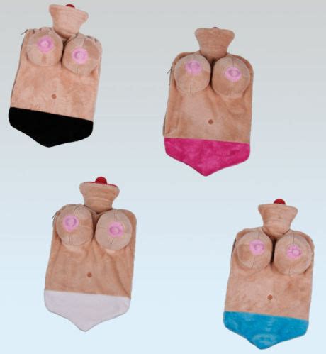 Willy Or Boobs Hot Water Bottle Prezzyshop