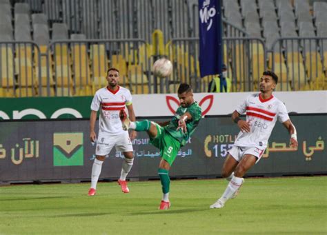 التعادل السلبي يحسم نتيجة لقاء الزمالك والمصري بالدوري الممتاز صور