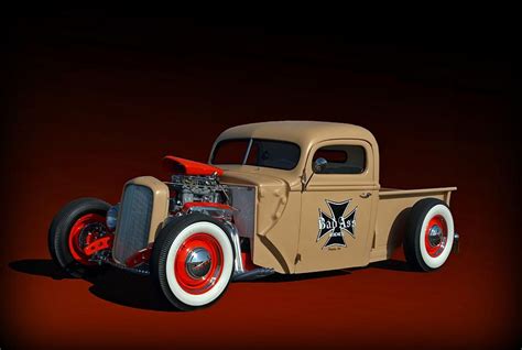 1946 Ford Hot Rod Pickup Photograph By Tim Mccullough Pixels