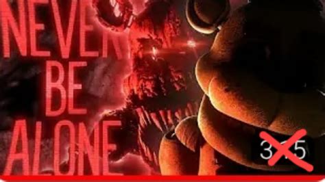 Never Be Alone Fnaf Animated Music Video 1 часовая версия Youtube