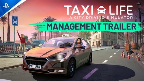 Taxi Life A City Driving Simulator Management Gameplay Trailer Ps5 Games Youtube