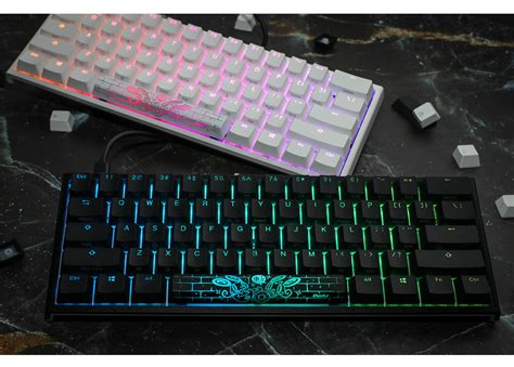 Teclado Gaming Ducky One 2 Mini RGB Pure White MX Speed Silver RGB