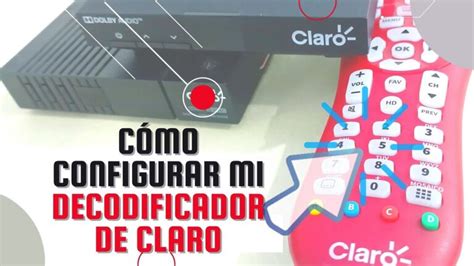 Cómo configurar control remoto decodificador claro Mundowin