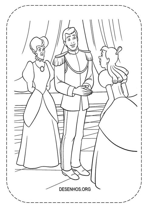 Desenhos Da Cinderela Para Colorir Cinderella Coloring Pages