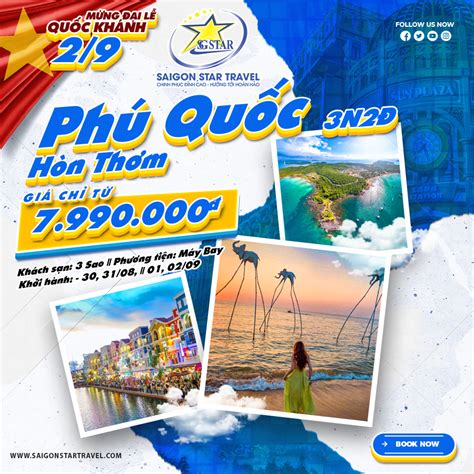 TOUR PHÚ QUỐC NĂM 2023 KHU DU LỊCH HÒN THƠM – SaiGon Star Travel