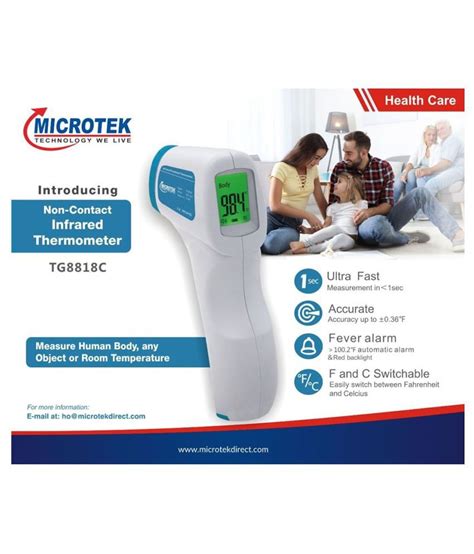 Buy Microtek Non Contact Infrared Thermometer It Online At Best