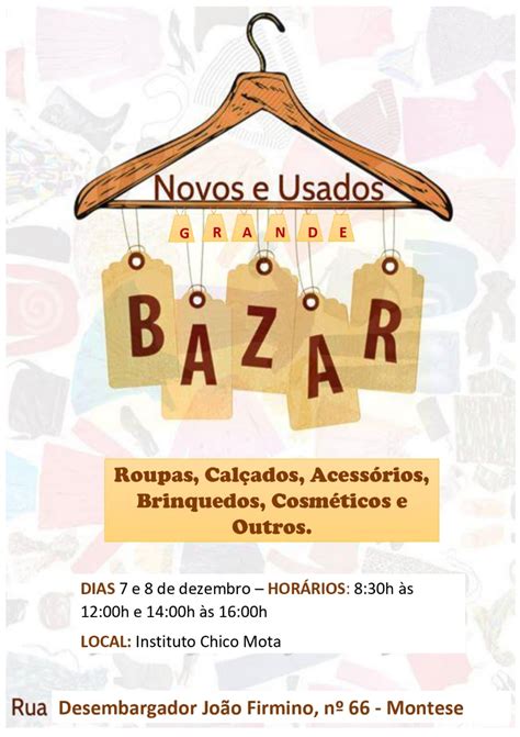 Cartaz Bazar Ag Ncia Da Boa Not Cia