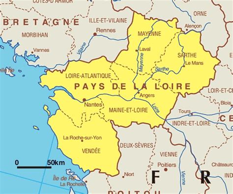 País del Loira Pays de la Loire Guía Blog Francia