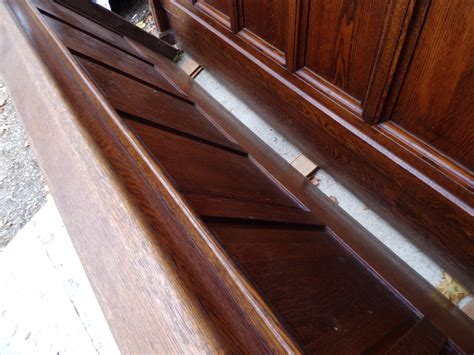 Antique Raised Oak Wainscot Panels