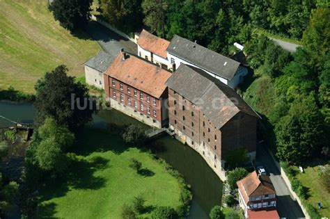 Luftbild Warburg Bierbrauerei Werksgelände der Warburger Brauerei im